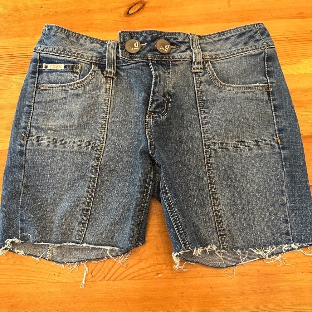 d.jeans cut off denim jean shorts size 6